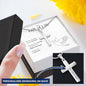 Organ Donor Gift Of Life Personalized Cross Necklace