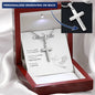 Organ Donor Gift Of Life Personalized Cross Necklace