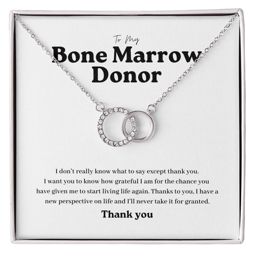 ShineOn Fulfillment Jewelry Standard Box Bone Marrow Donor Perfect Match Necklace