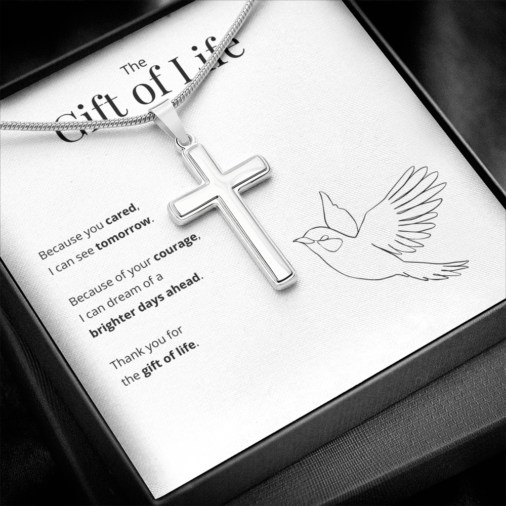 ShineOn Fulfillment Jewelry Gift of Life Artisan Cross Necklace