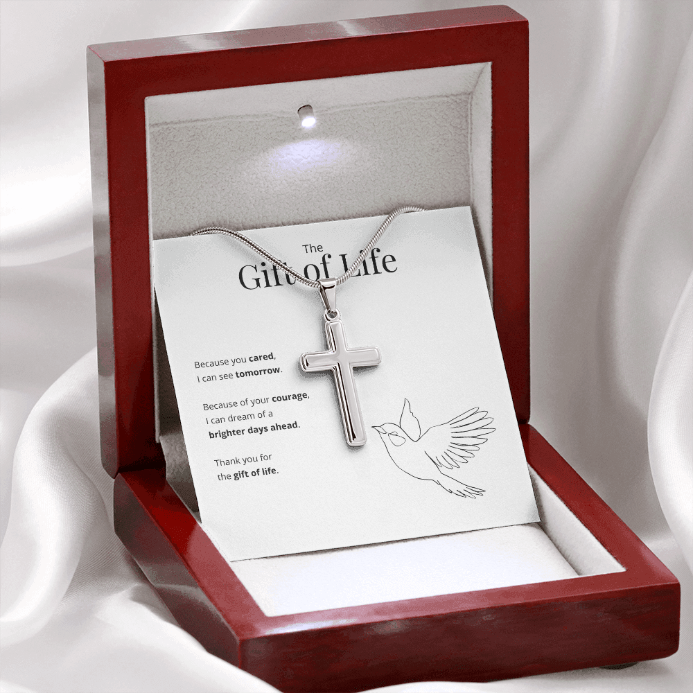 ShineOn Fulfillment Jewelry Gift of Life Artisan Cross Necklace