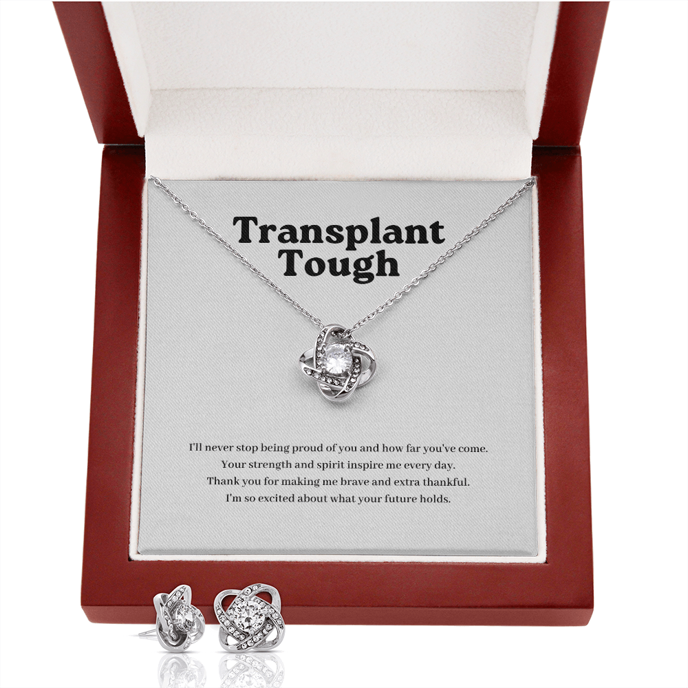 ShineOn Fulfillment Jewelry Transplant Tough Necklace and Earring Set
