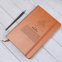 Load image into Gallery viewer, To My Mentor Leather Journal
