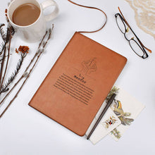 Load image into Gallery viewer, To My Mentor Leather Journal

