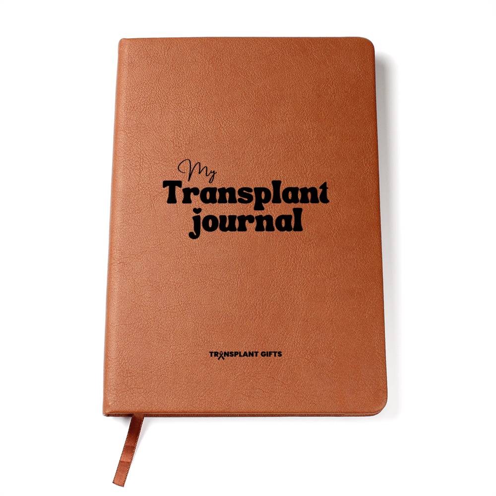 My Transplant Journal — Diary & Planner Notebook for Transplant Recipients