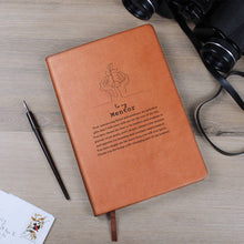 Load image into Gallery viewer, To My Mentor Leather Journal
