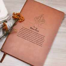 Load image into Gallery viewer, To My Mentor Leather Journal
