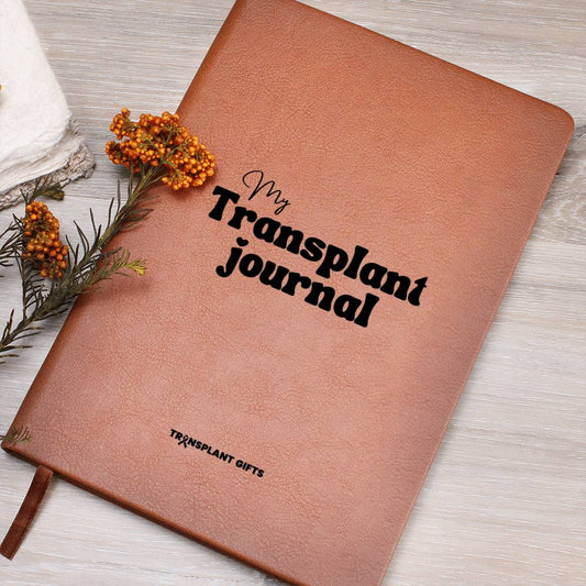 My Transplant Journal — Diary & Planner Notebook for Transplant Recipients