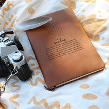 Load image into Gallery viewer, To My Mentor Leather Journal
