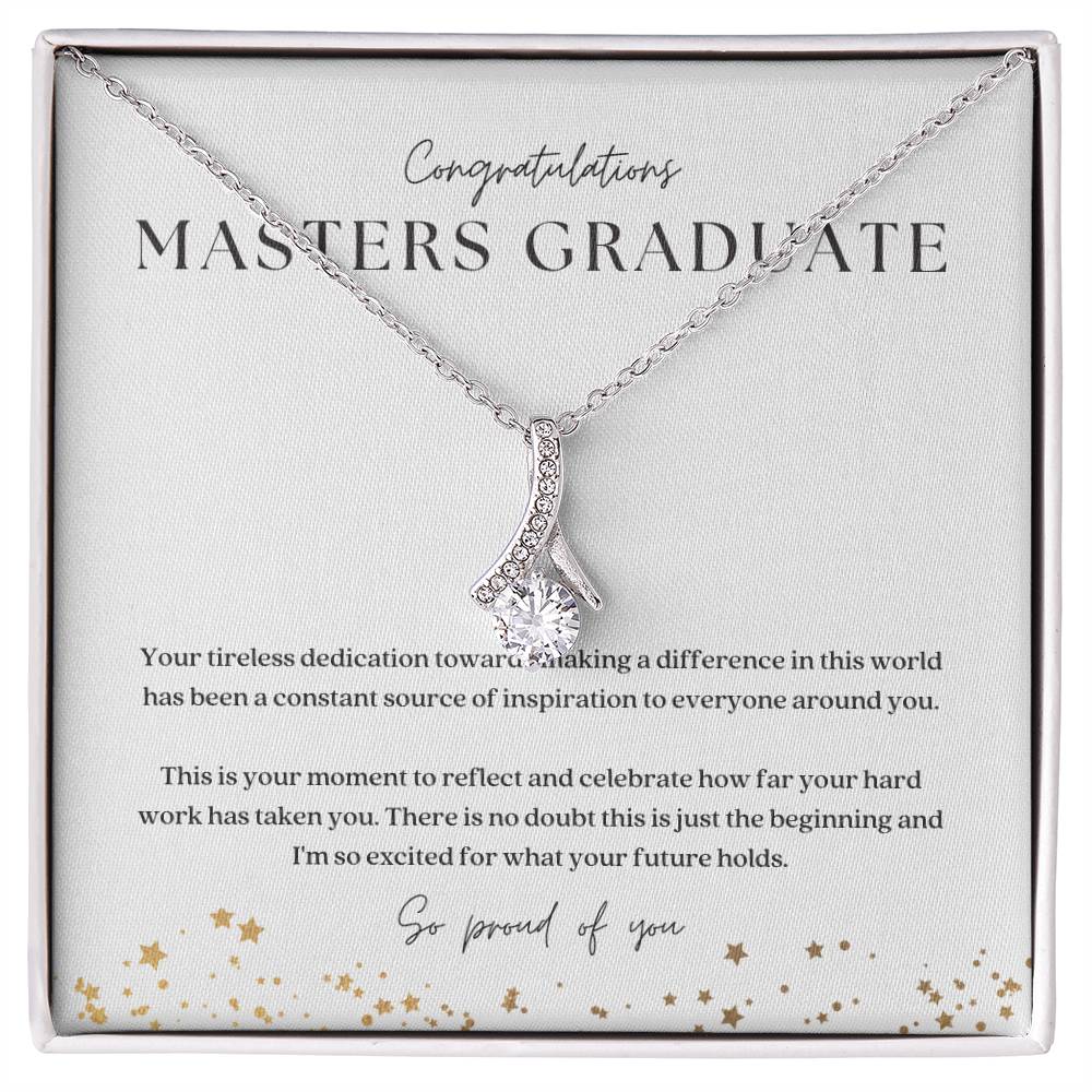 Masters Degree Graduation Gift