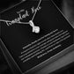 Transplant Hero Personalized Ribbon Pendant Necklace
