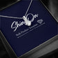 Personalized Ribbon Pendant Necklace