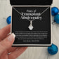 Transplant Anniversary Personalized Ribbon Pendant Necklace