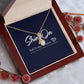 Personalized Ribbon Pendant Necklace