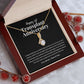Transplant Anniversary Personalized Ribbon Pendant Necklace