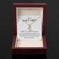 Kidney Donor Perfect Match Personalized Ribbon Pendant Necklace