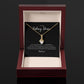 Kidney Donor Ribbon Pendant Necklace