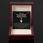 Transplant Anniversary Personalized Ribbon Pendant Necklace