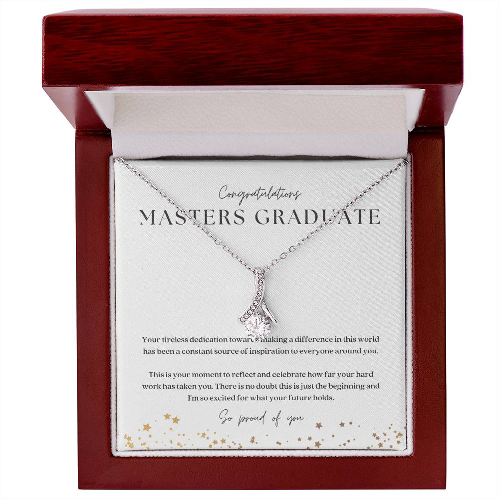 Masters Degree Graduation Gift