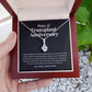 Transplant Anniversary Personalized Ribbon Pendant Necklace