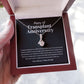 Transplant Anniversary Personalized Ribbon Pendant Necklace