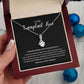 Transplant Hero Personalized Ribbon Pendant Necklace