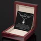 Transplant Hero Personalized Ribbon Pendant Necklace