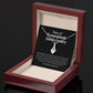 Transplant Anniversary Personalized Ribbon Pendant Necklace