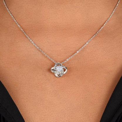 Stem Cell Buddy Knot Pendant Necklace