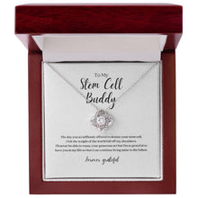 Load image into Gallery viewer, Stem Cell Buddy Knot Pendant Necklace
