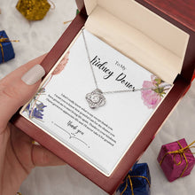 Load image into Gallery viewer, Kidney Donor &#39;Thank You&#39; Knot Necklace
