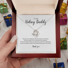 Load image into Gallery viewer, Kidney Buddy Donor Thank You Knot Necklace

