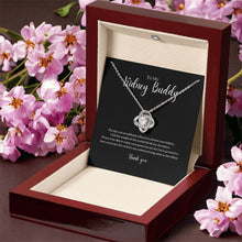 Load image into Gallery viewer, Kidney Buddy &#39;Thank You&#39; Knot Necklace
