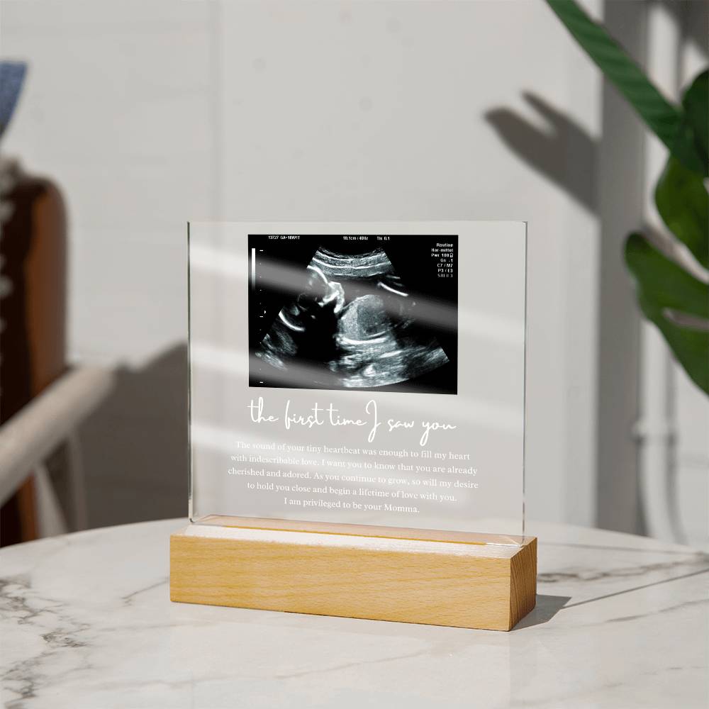 The First Time I Saw You Acrylic Plaque