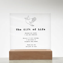 Load image into Gallery viewer, Gift of Life Poem Acrylic Plaque
