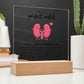 Kidney Transplant Perfect Match Acrylic Plaque