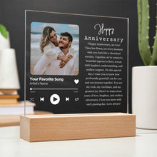 Load image into Gallery viewer, Personalized Music Plaque with Custom Message
