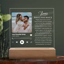Load image into Gallery viewer, Personalized Music Plaque with Custom Message
