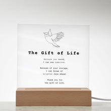 Load image into Gallery viewer, Gift of Life Poem Acrylic Plaque
