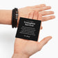 Transplant Survivor Men's Gratitude Bracelet