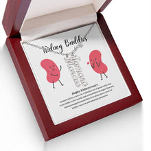 Load image into Gallery viewer, Kidney Buddies Personalized Vertical Name Necklace
