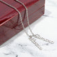Kidney Transplant Anniversary Personalized Name Necklace