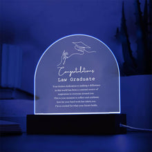 Load image into Gallery viewer, Law Graduate Acrylic Arch
