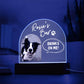Custom Dog Acrylic Arch Open Bar Sign