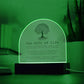 The Gift of Life Transplant Anniversary Acrylic Plaque