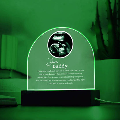Dear Daddy Acrylic Arch