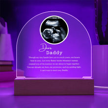 Load image into Gallery viewer, Dear Daddy Acrylic Arch
