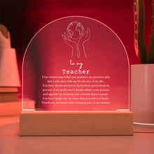 Load image into Gallery viewer, Teacher Acrylic Arch
