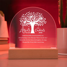 Load image into Gallery viewer, Angels Are Near When Cardinals Appear Acrylic Arch
