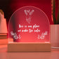 This is Our Place We Make the Rules Acrylic Arch